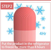 ❄️AUREA CHIC IceLuxe  Roller & Silicone Cube Tray Facial Massager