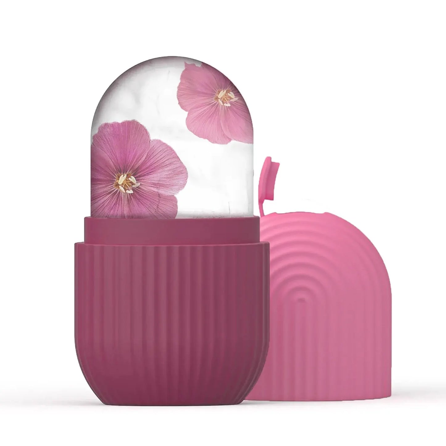 ❄️AUREA CHIC IceLuxe  Roller & Silicone Cube Tray Facial Massager