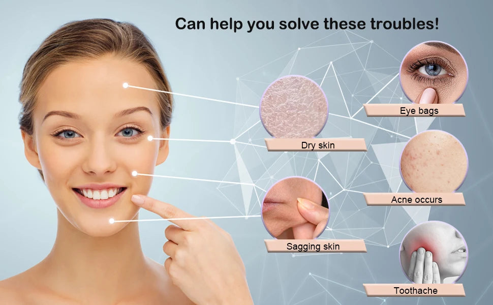 ❄️AUREA CHIC IceLuxe  Roller & Silicone Cube Tray Facial Massager