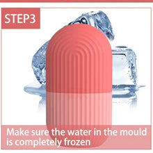 ❄️AUREA CHIC IceLuxe  Roller & Silicone Cube Tray Facial Massager